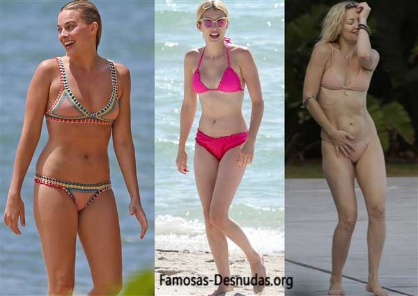 Famosas en Bikini - MARGOT ROBBIE, EMMA ROBERTS Y KATE HUDSON -famosas-desnudas-en-playa-xxx-porno-celebrity-porn-sex-hot-descuidos-tetas-vagina (14)