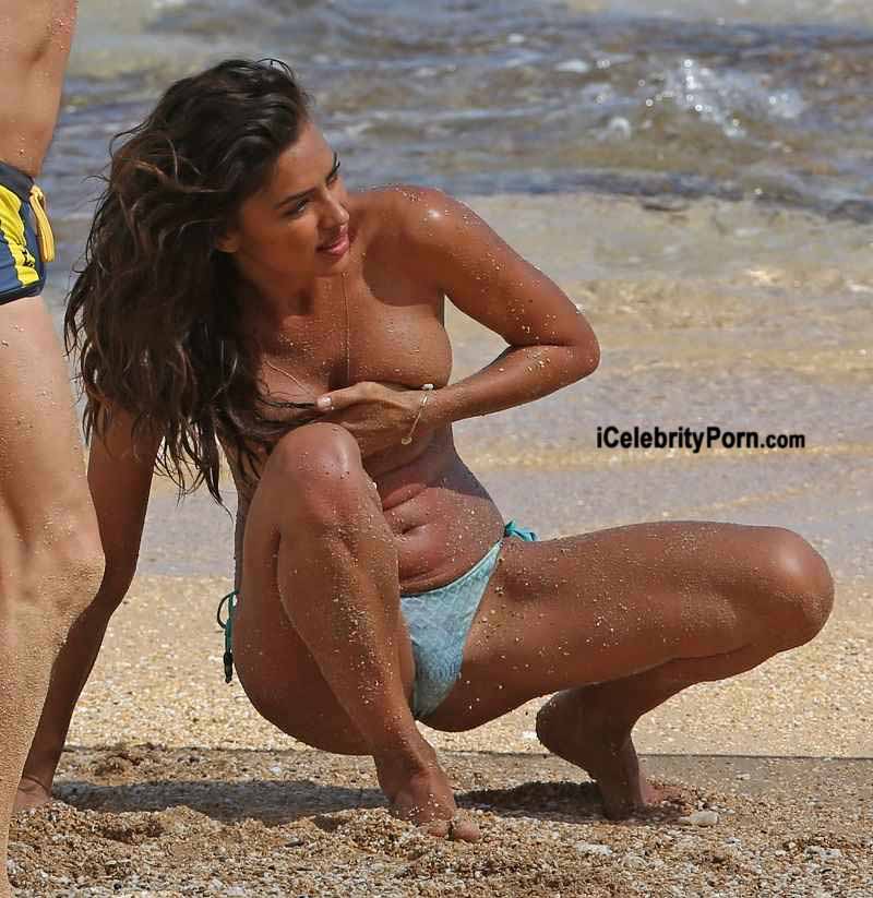 xxx Irina Shayk Desnuda en una Playa de HawÃ¡i 2016