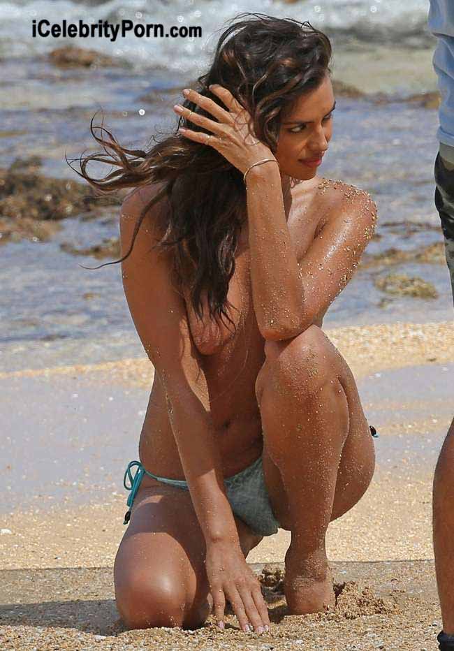 xxx Irina Shayk Desnuda en una Playa -famosas-desnudas-icelebrityporn-descuidos-modelos-topless (3)